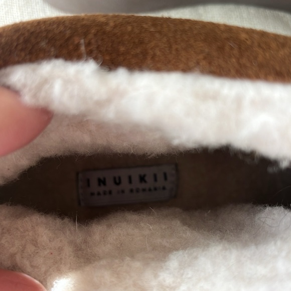 Neiman Marcus Inuikki Brand NEW suede shearling waterproof  Winter Boots cozy❄️🥶 - Picture 5 of 6